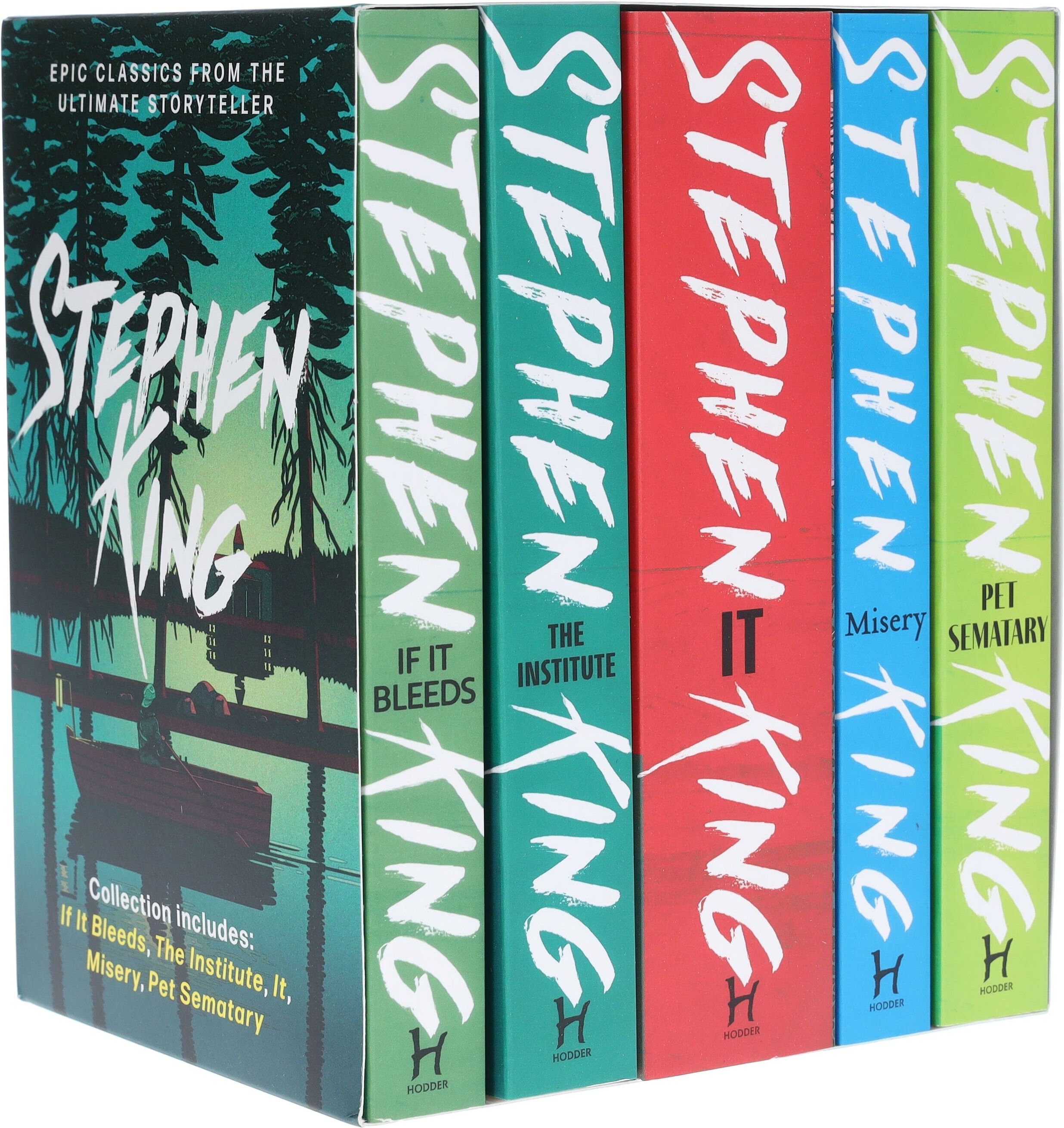 Stephen King Epic Classic Collection 5 Books Box Set - Fiction - Paperback Hachette