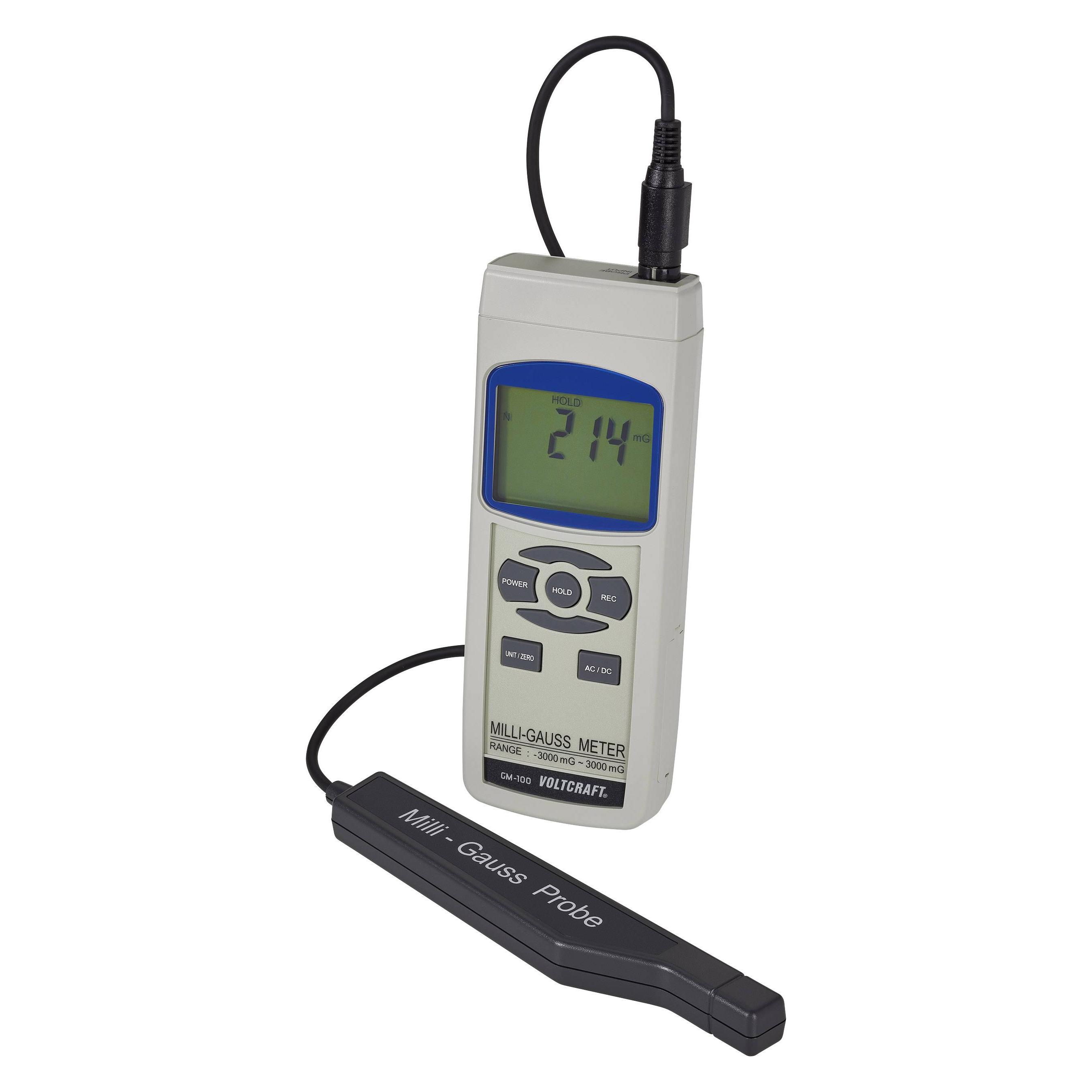 Voltcraft Magnetfeld-Messgerät GM-100 (Magnetfeld Analysegerät) (101370)