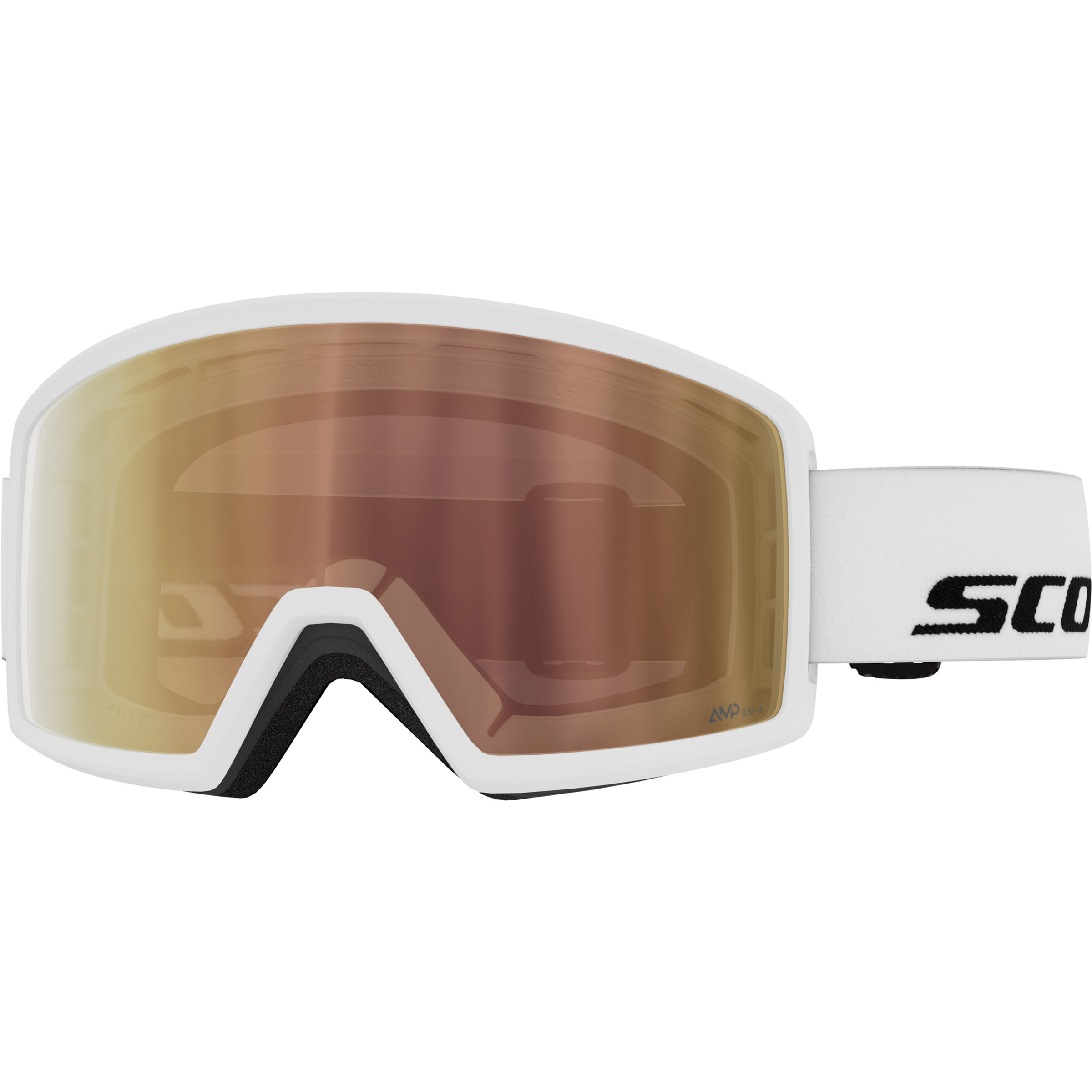 Scott Neo Compact Ls Skibrille Damen Skibrillen braun Freeride | Skifahren