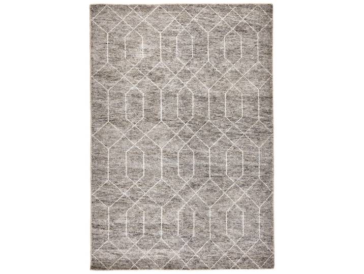 Linea Natura Handwebeteppich Narvik, Grau, Textil, Abstraktes, rechteckig, 160x230 cm, AZO-frei, Teppiche & Böden, Teppich, Webteppich