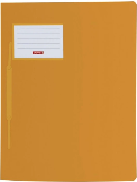 BRUNNEN Schnellhefter FACT! Kunststoff orange transluzent DIN A4