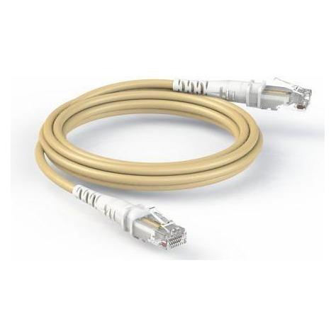 PatchSee THEPATCHCORD Cat6A RJ45 Patch cable U/UTP beige - 2.1m (CAT6a, 2.10 m) (TPC-LB-U/7)