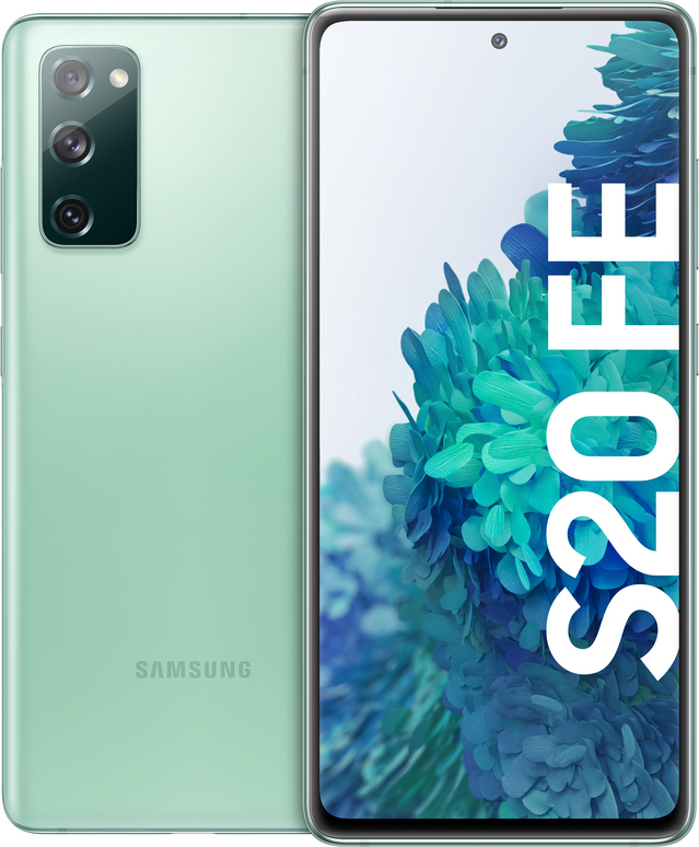 Samsung Galaxy S20FE Dual Sim 6 GB RAM, 128 GB, 12 MP, Mintfarbe