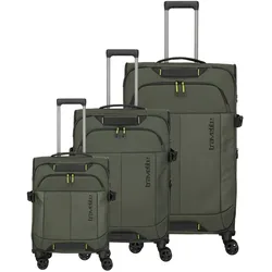travelite BRIIZE Trolley 4-Rollen L exp./M exp./S Khaki