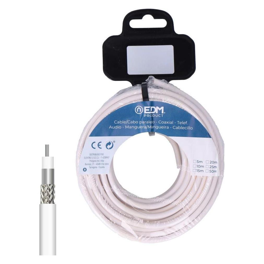 EDM Coaxial aluminium cable reel 5 m (Antennenkabel) (49395115)