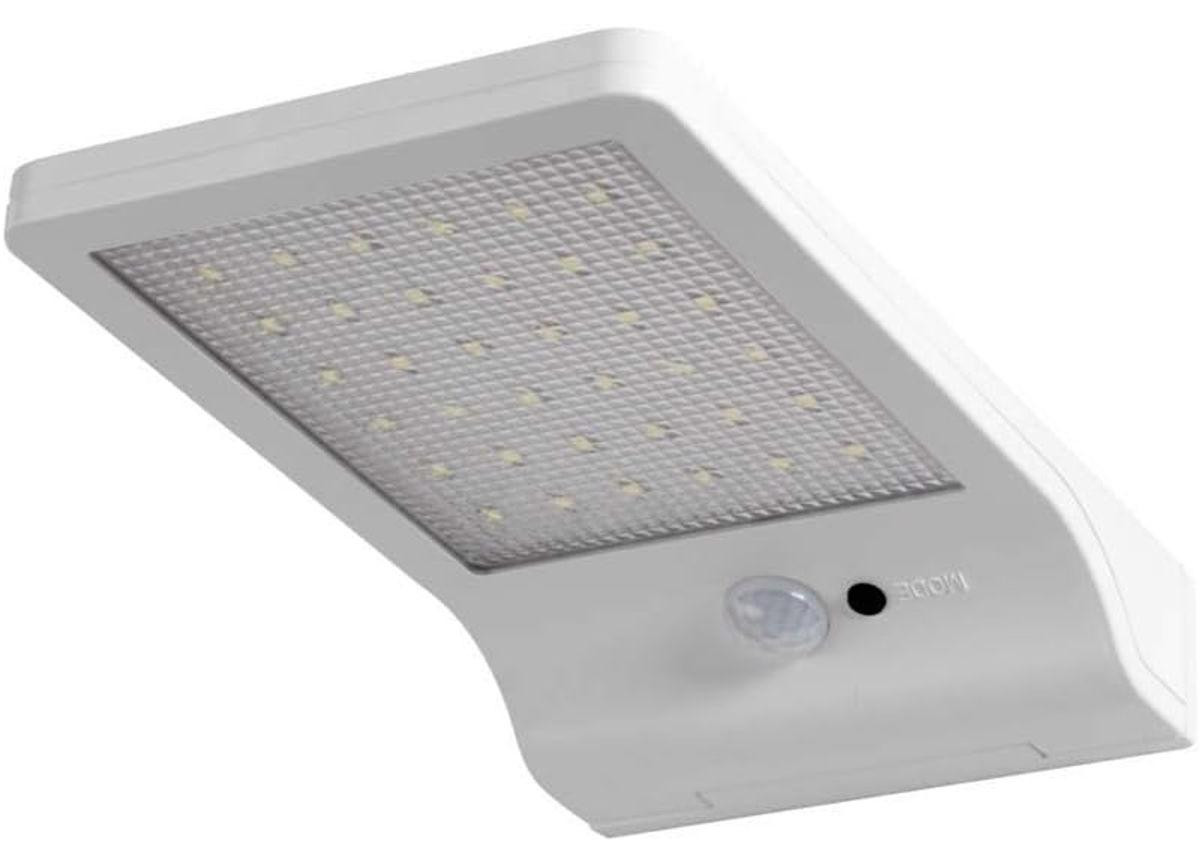 Osram DoorLED Solar Buitenwandlamp Wit met Bewegingssensor en IP44 bescherming