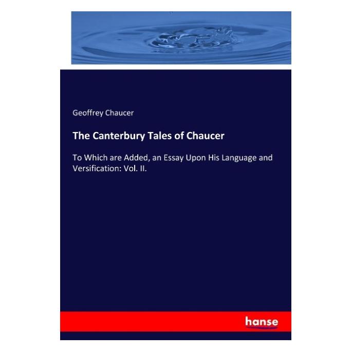 Hansebooks The Canterbury Tales of Chaucer (Englisch, Softcover, Geoffrey Chaucer) (55909275)