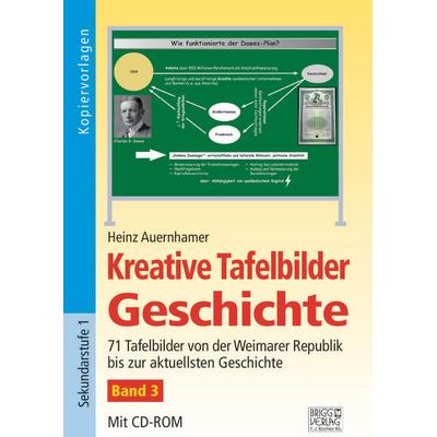 Kreative Tafelbilder Geschichte - Band 3, Taschenbuch von Heinz Auernhamer, Brigg, 978-3-95660-133-0