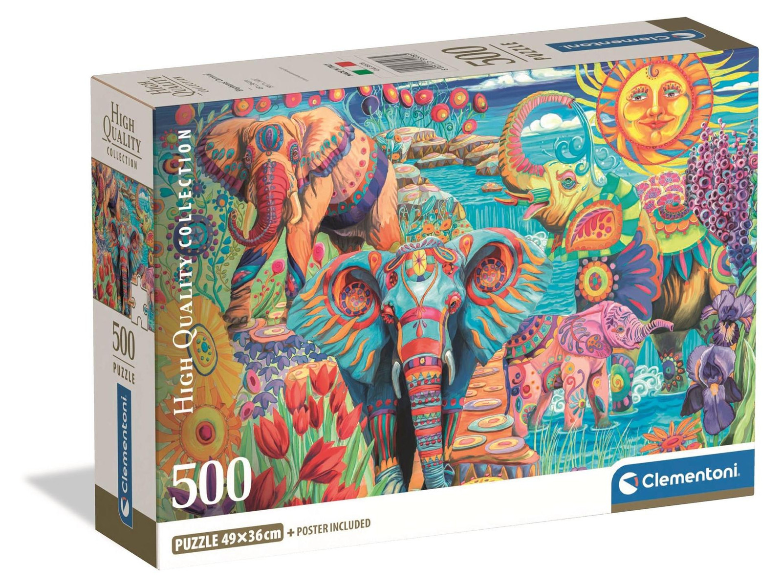 Clementoni High Quality Collection 35578 Kunst Puzzel met 500 stukjes voor volwassenen