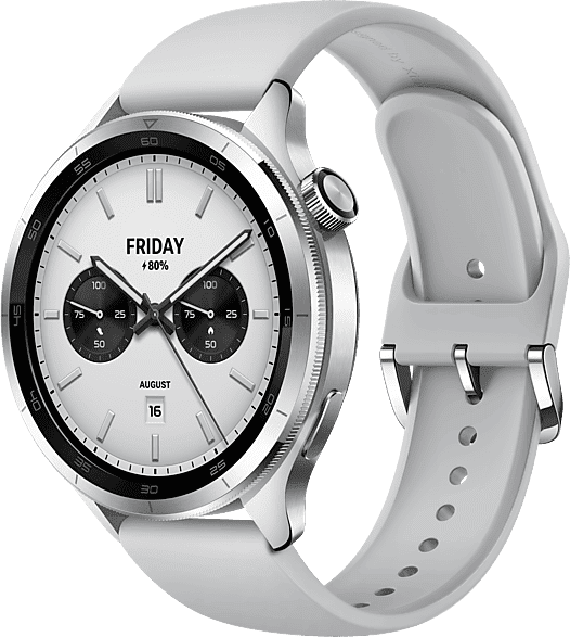 Smartwatch - Xiaomi Watch S4, AMOLED, Bluetooth, Hasta 15 días, HyperOS, Silver
