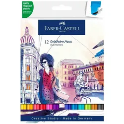 Faber-Castell, Marker, Gofa Aqua (12x)