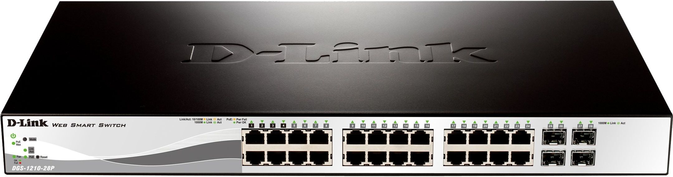 D-Link DGS-1210-28P Switch 24-Port Managed