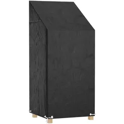 vidaXL Abdeckung für Gartenstuhl 8 Ösen 65x65x110/150 cm Polyethylen