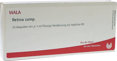 WALA Heilmittel GmbH RETINA COMP.Ampullen 10X1 ml 02086684