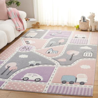 SAFAVIEH Carousel Kids Mihaila Neighborhood Rug