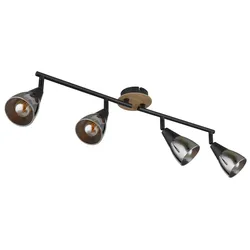 Globo Lighting Deckenstrahler   ¦ schwarz ¦ Maße (cm): B: 60 H: 19 T: 10.0