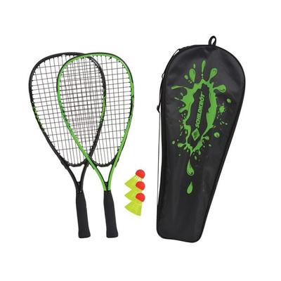 SK Speedbadminton Set Carrybag black / neon-green