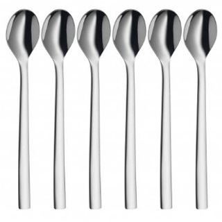 WMF 6 Langstiellöffel Nuova silber glänzend