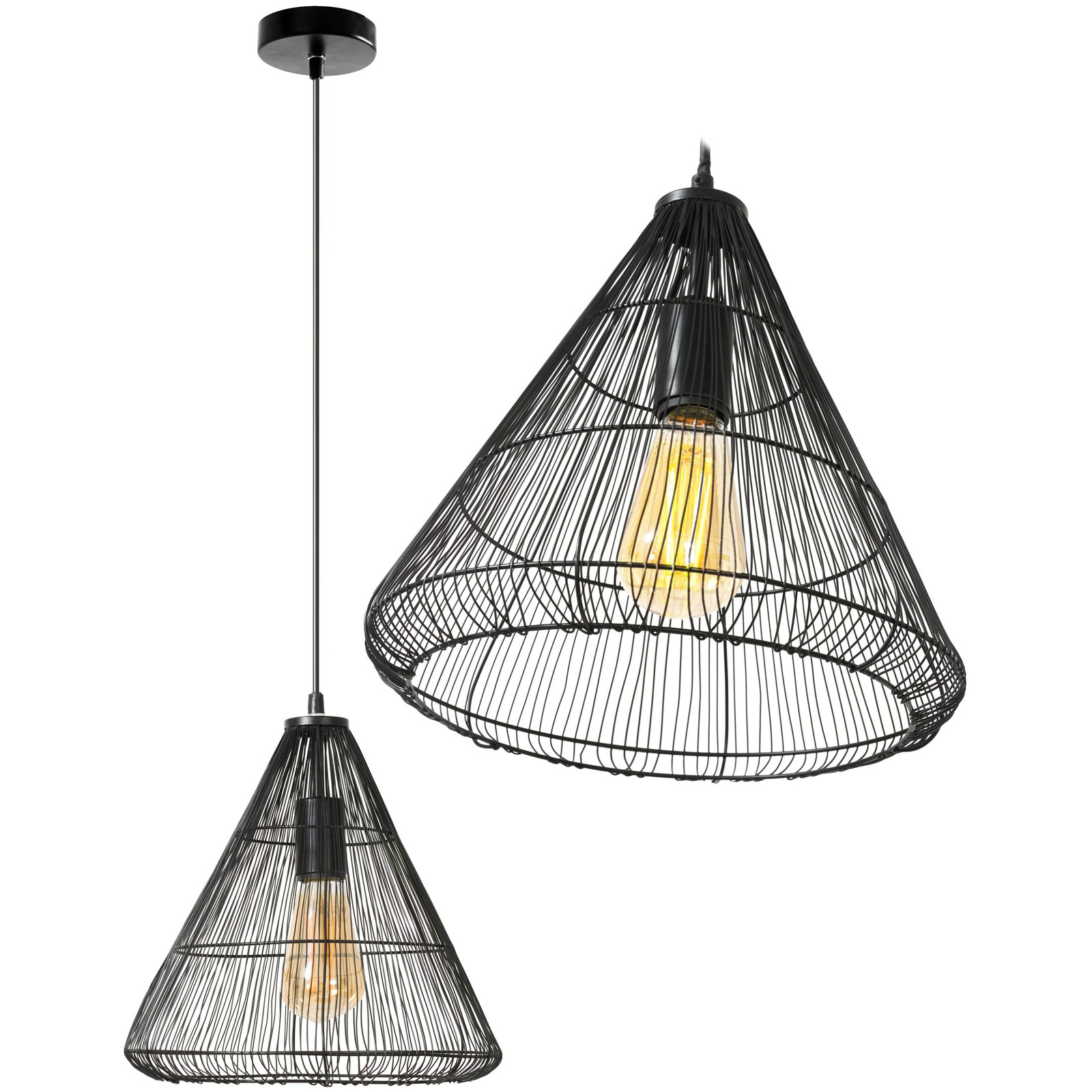 Toolight Hangende Plafondlamp in Loftstijl Lh2065