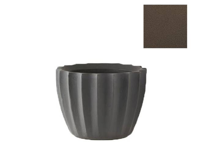 SLIDE vase STAR H 40 cm (Chocolat / Gris - Polyéthylène)