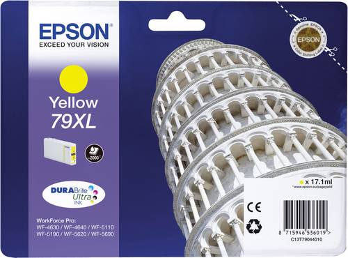 Epson Druckerpatrone T7904, 79XL Original Gelb C13T79044010