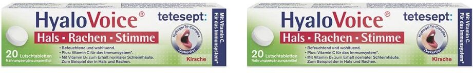 Tetesept Hyalovoice Hals Rachen Stimme Lutschtabletten