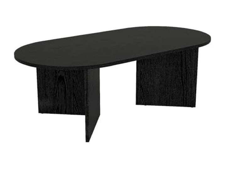 Vente-unique - Couchtisch Topania - Holz Schwarz 120 cmx60 cm