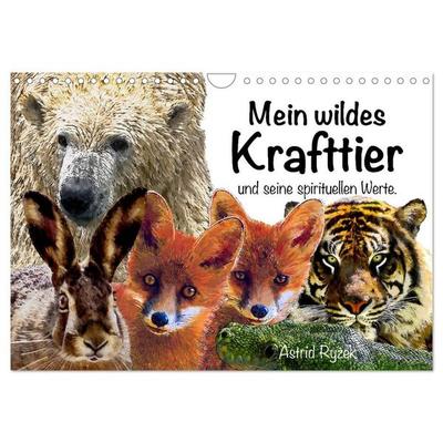 Mein wildes Krafttier und seine spirituellen Werte. (Wandkalender 2026 DIN A4 quer), CALVENDO Monatskalender