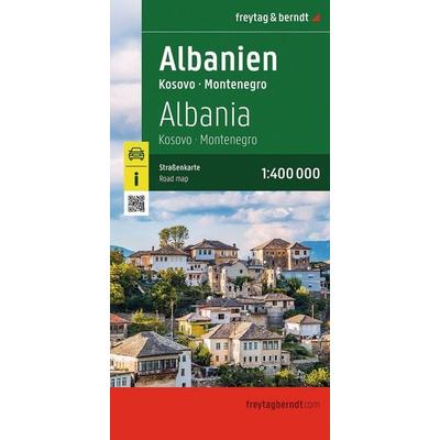 freytag & berndt Straßenkarte Albanien, Kosovo - Montenegro 1:400.000, Sonstige von , KOMPASS Freytag & Berndt, 978-3-7079-2526-5