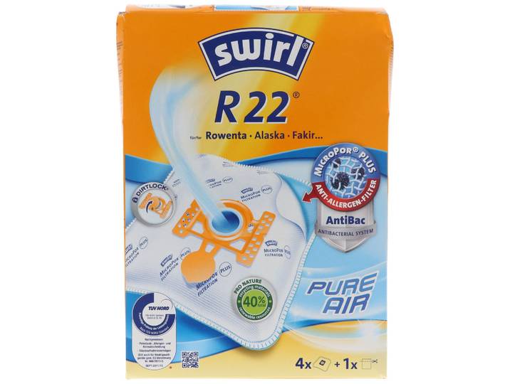 Swirl R22 (F89 / Y103) - Stofzuigerzak MicroPor Plus - Geschikt voor Rowenta Alaska Fakir
