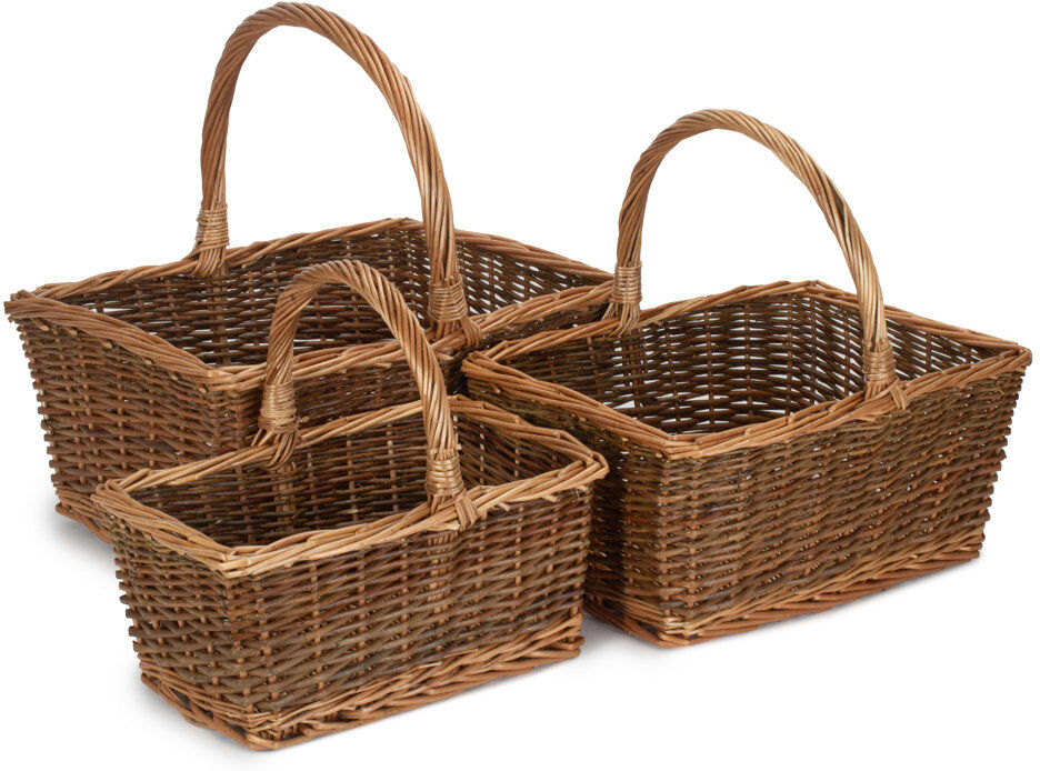 Willow Direct Ltd Wicker 3 Piece Shopper Basket Set 27.93L