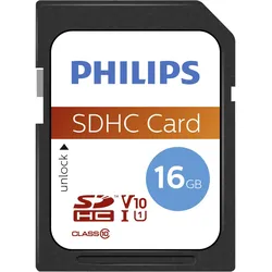 Philips FM16SD45B - Flash-Speicherkarte - 16 GB - Class 10 - SDHC UHS-I