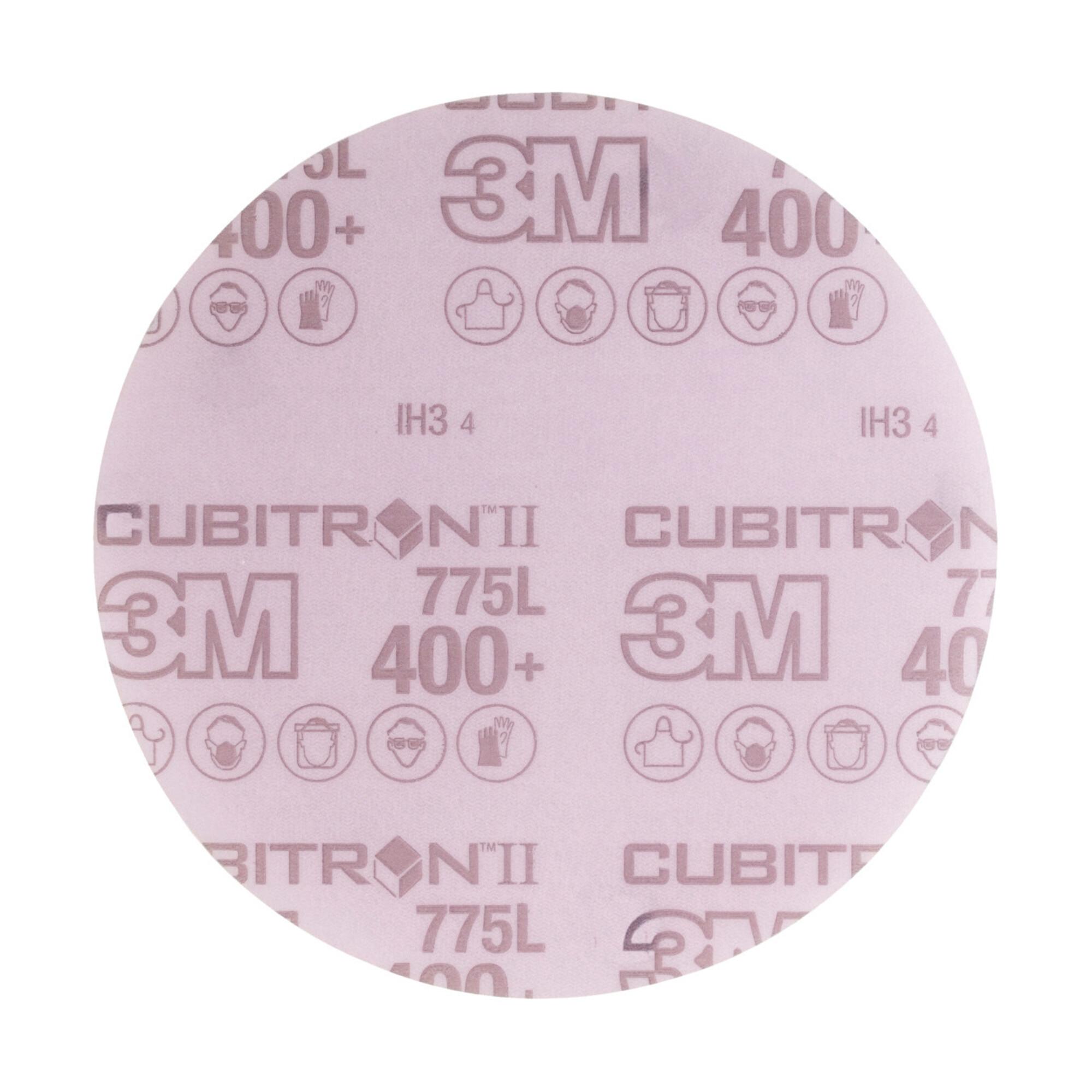 3M Klett-Schleifscheibe (CER) Hookit 775L Ungelocht,⌀ 150 mm, Körnung: 120 (567793 120)
