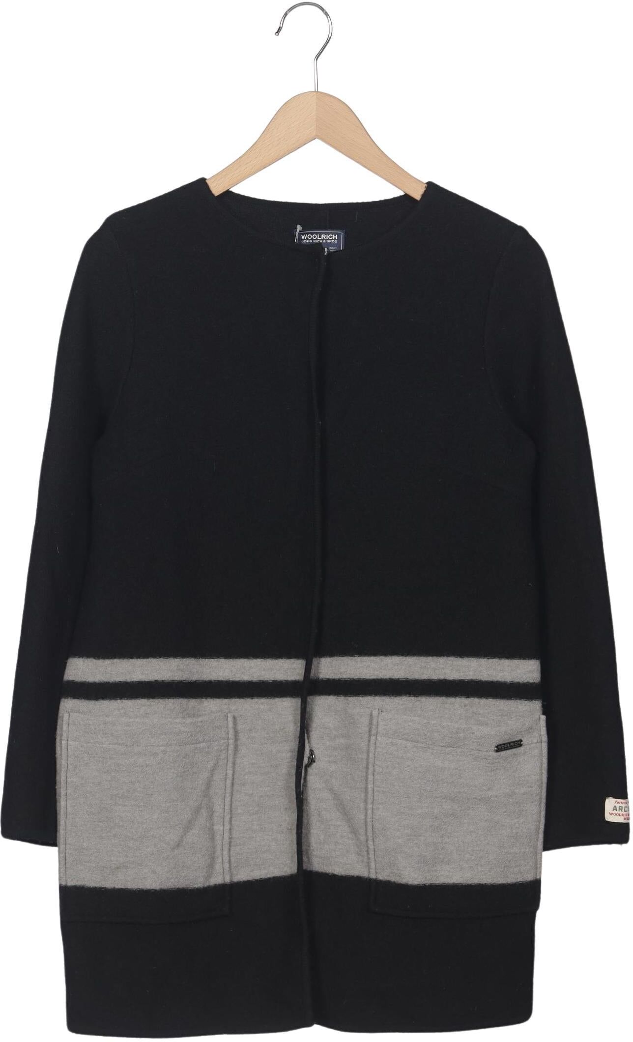 Woolrich Damen Strickjacke, Mehrfarbig, Gr. XS, Wolle - Second Hand
