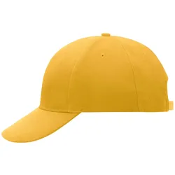 Basecap "MB016" 6-Panel Laminated - gelb