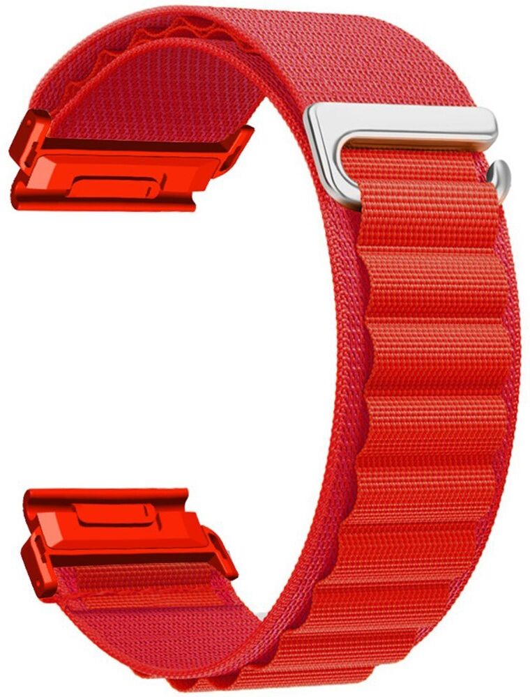 EIDERWOOD Universal Garmin Rem 22mm QuickFit - Nylon - Rød