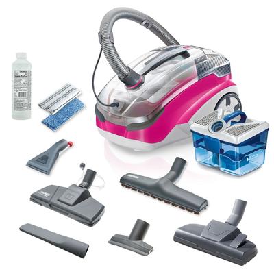 THOMAS Wasch-Sauger "AQUA+ ALLERGY & FAMILY", pink (magenta, grau), B:31,8cm H:30,6cm T:48,6cm, Mehrzwecksauger, ECO-Stufe