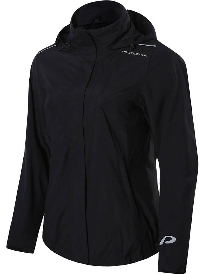 Protective Regenjacke "Rain II" in Schwarz - 44