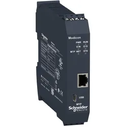 Schneider Electric XPSMCMCO0000EM Feldbusmodul Modbus TCP, 1x RJ45, Modicon Sicherheitscontroller XPSMCM, Schraubklemmen