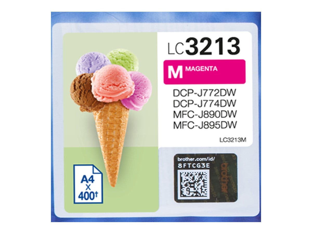 Brother LC-3213M Original Druckerpatrone Magenta LC3213M