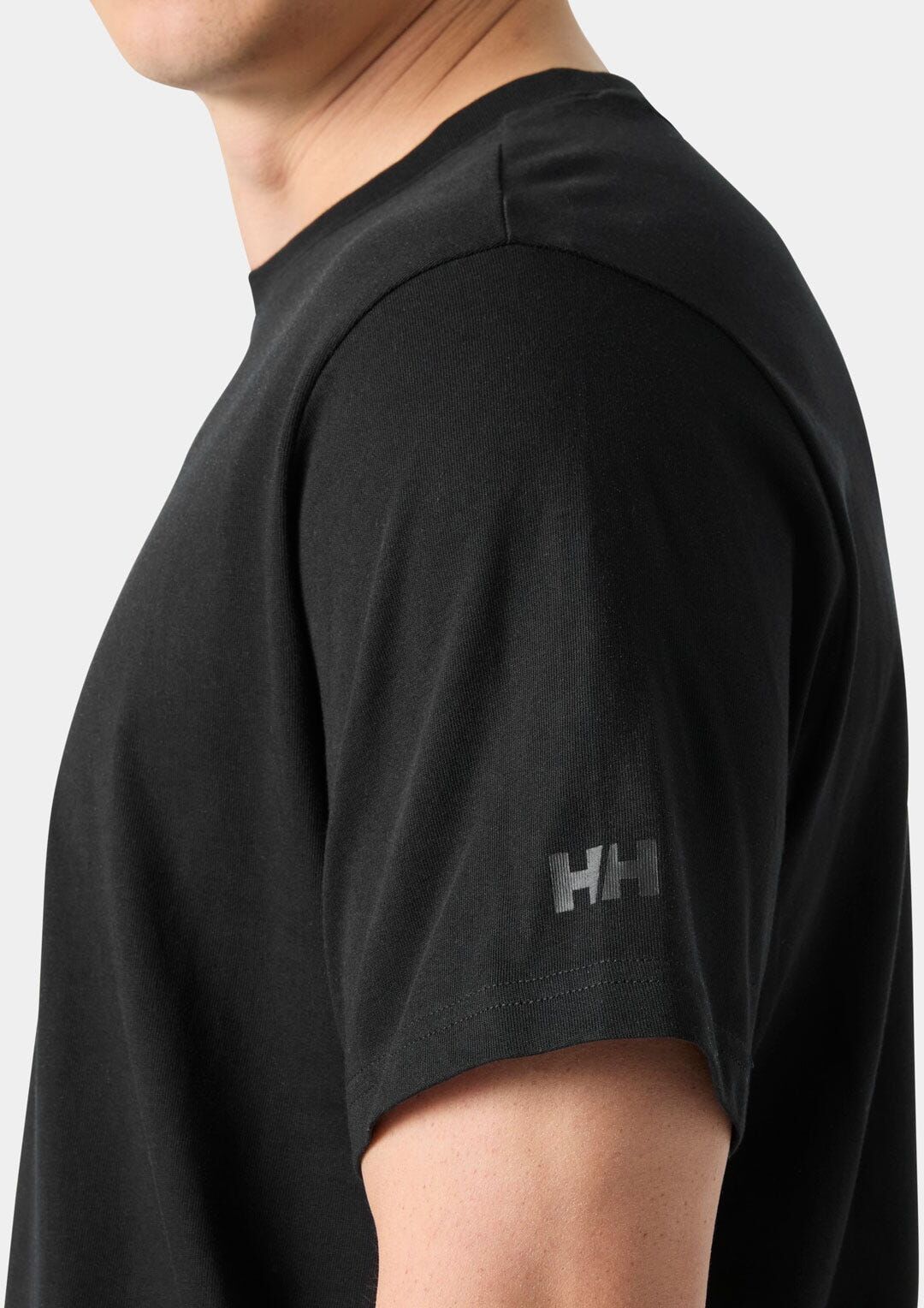 Helly Hansen Men's 2-pack Cotton T-shirts - Black/Ebony - L