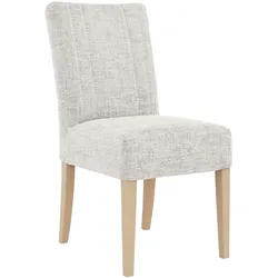 STUHL FREYA mit Buchenholzbeinen, Polsterstuhl, Beige