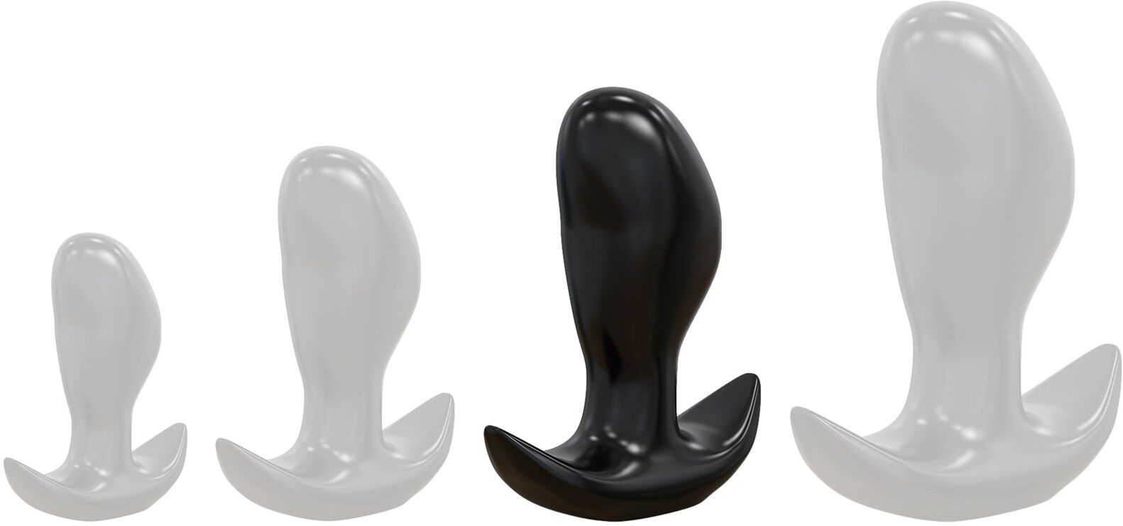 FUKR Plug Frijo L 15 x 7cm Noir