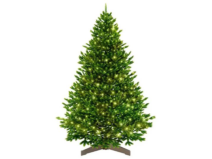 Kunstbaum Nordfichte mit LED 240cm