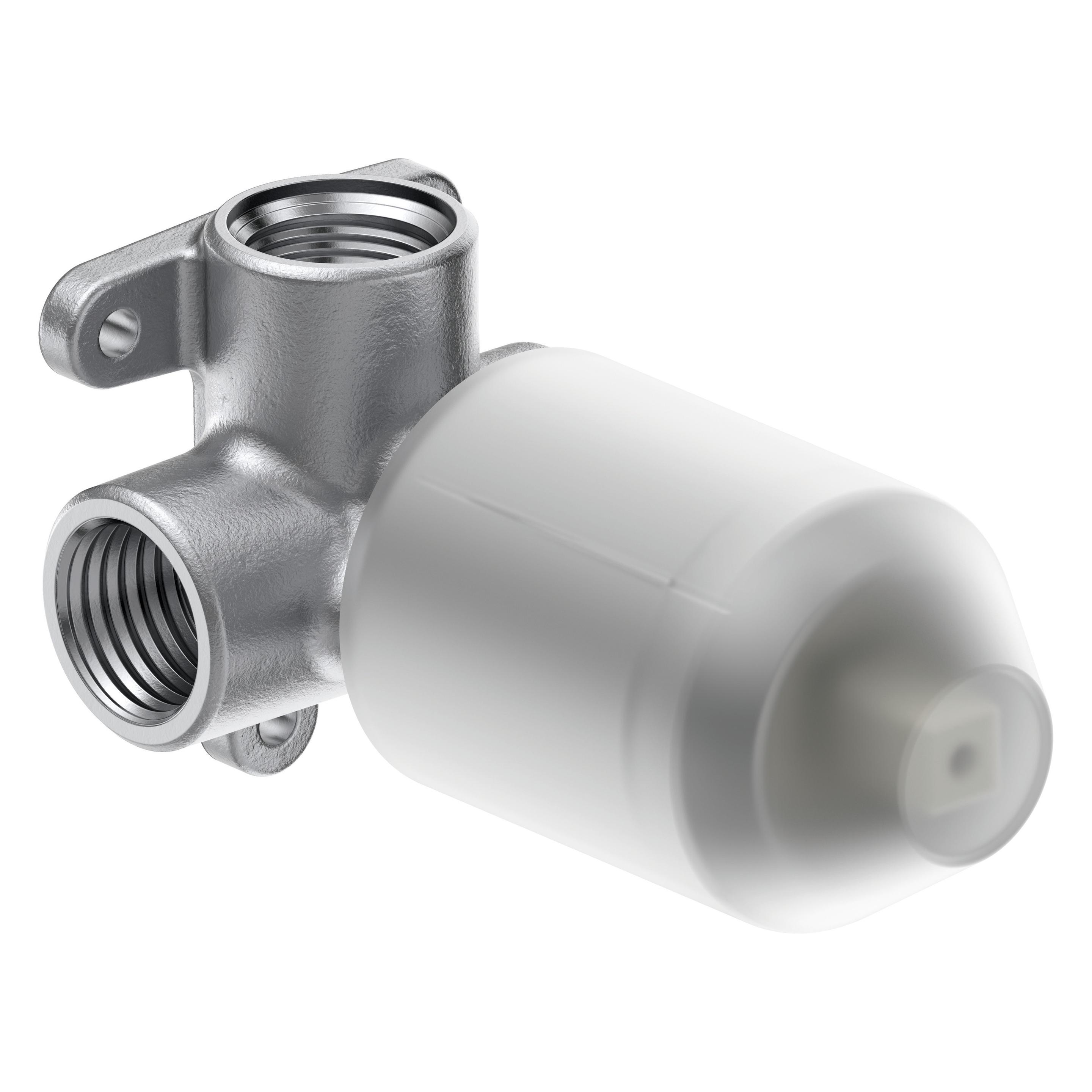 Duravit D-Code Einhebelmischer Unterputz Set, Rosette rund (DC4210007046)