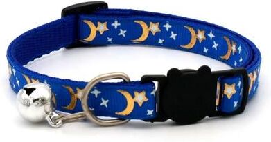 Uplift Treasures Colorful Paw Print Pet Collar With Bell 9