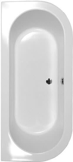Caribia Ovalnova tub wall version Ovalnova wall incl. foot frame