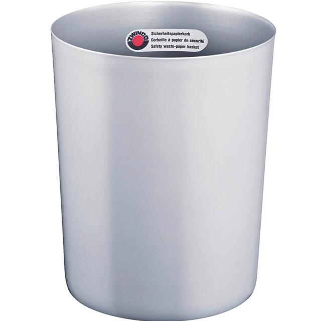 ZWINGO Papierkorb 20,0 l silber Z1100899