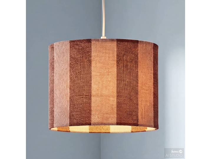 home24 Hanglamp LIRUM Ø 23cm rood/rood polyester E27