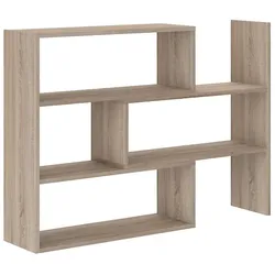 BÜCHERREGAL LORIS 125x24x83 cm, Regal Sonoma Eiche